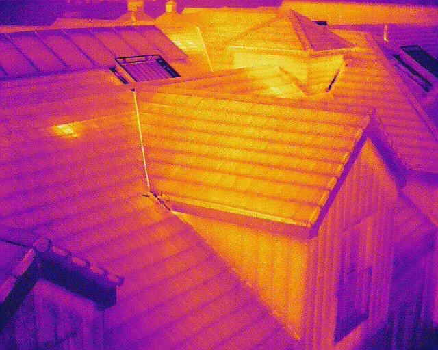 Thermal Imaging Roof Survey Image Lancaster